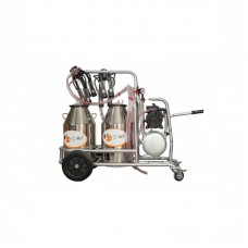 EMT. Aparat de muls vaci, doua bidoane inox 30 lit..